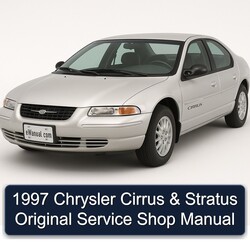 1997 Chrysler Cirrus Stratus Original Shop Service Repair Workshop Manual PDF