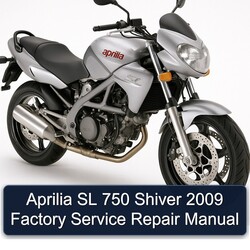 2009 Aprilia Shiver SL 750 Service Repair Workshop Manual PDF