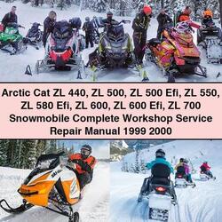 1999-2000 Arctic CAT ZL 440 500 Efi 550 580 600 700 Snowmobile Service Repair Workshop Manual PDF