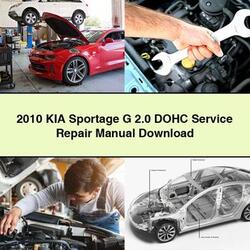 2010 KIA Sportage G 2.0 DOHC Service Repair Manual 