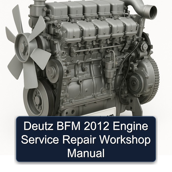 2012 Deutz BFM Engine Service Repair Workshop Manual PDF