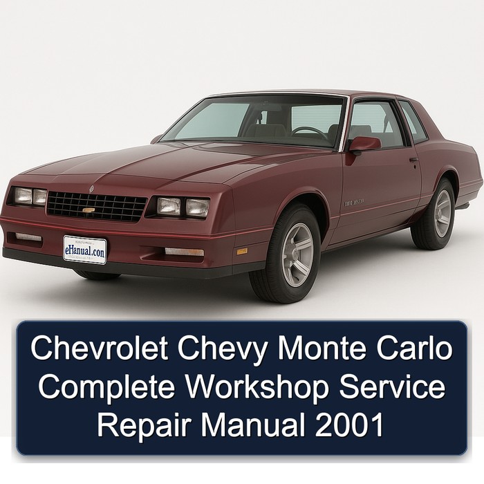 2001 Chevrolet Monte Carlo Chevy Service Repair Workshop Manual PDF