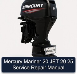 Mercury Mariner 20 JET 25 Service Repair Workshop Manual PDF