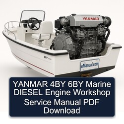 Yanmar 4BY 6BY Marine Diesel Engine Service Repair Workshop Manual PDF