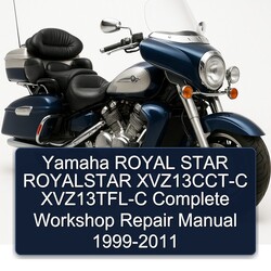 1999-2011 Yamaha XVZ Models Royal Star Royalstar Xvz13cct-c Xvz13tfl-c Service Repair Workshop Manual PDF