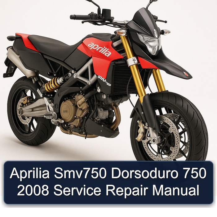 2008 Aprilia SMV750 Dorsoduro 750 Service Repair Workshop Manual PDF