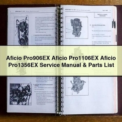 Aficio PRO906EX PRO1106EX PRO1356EX Parts Catalog PDF