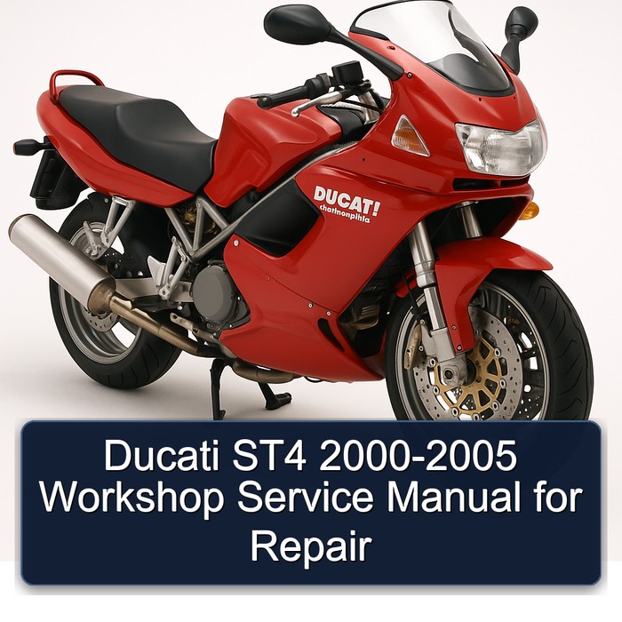 2000-2005 Ducati Sporttouring / ST Models ST4 Service Repair Workshop Manual PDF