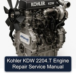 Kohler KDW Models 2204.t Engine Service Repair Workshop Manual PDF