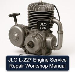 JLO L 227 L-227 Engine Service Repair Workshop Manual PDF