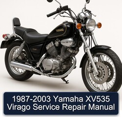 1987-2003 Yamaha Virago XV535 Service Repair Workshop Manual PDF