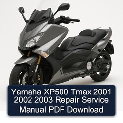 2001-2003 Yamaha Tmax XP500 Service Repair Workshop Manual PDF