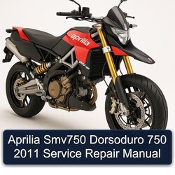 2011 Aprilia SMV750 Dorsoduro 750 Service Repair Workshop Manual PDF