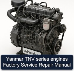 Yanmar TNV Series Engines Service Repair Workshop Manual PDF