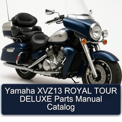 Yamaha XVZ Models XVZ13 Royal Tour Deluxe Parts Catalog PDF