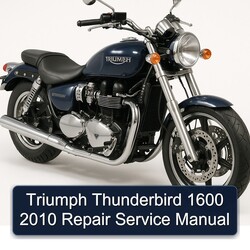 2010 Triumph Thunderbird Service Repair Workshop Manual PDF