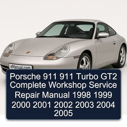 1998-2005 Porsche 911 Turbo GT2 Service Repair Workshop Manual PDF