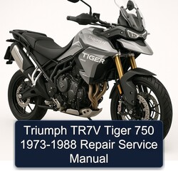 1973-1988 Triumph Tiger Models TR7V 750 Service Repair Workshop Manual PDF