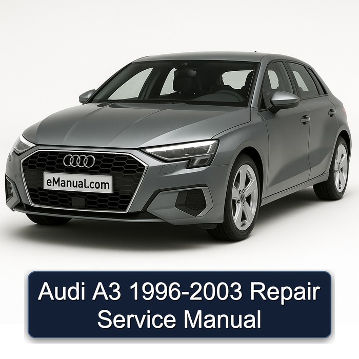 1996-2003 Audi A3 Service Repair Workshop Manual PDF