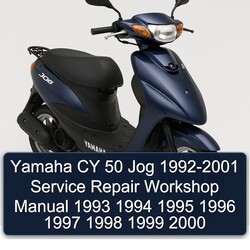 1992-2001 Yamaha Jog CY 50 Service Repair Workshop Manual PDF