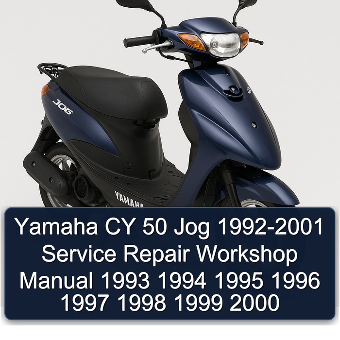 1992-2001 Yamaha Jog CY 50 Service Repair Workshop Manual PDF