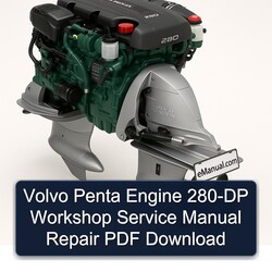 Volvo Penta Engine 280-DP Service Repair Workshop Manual PDF