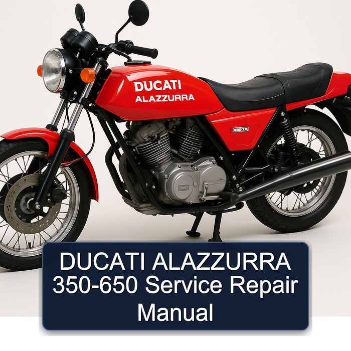 Ducati Alazzurra 350 650 Service Repair Workshop Manual PDF