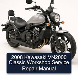 2008 Aprilia Classic Kawasaki VN2000 Service Repair Workshop Manual PDF