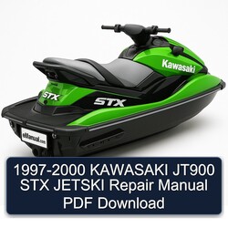 1997-2000 Kawasaki JT900 STX Jetski Service Repair Workshop Manual PDF