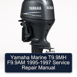 1995-1997 Yamaha Marine T9.9mh F9.9am Service Repair Workshop Manual PDF