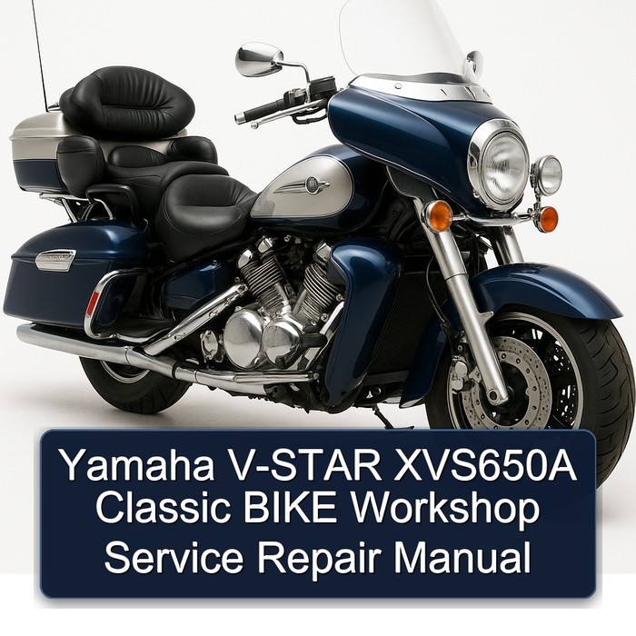 Aprilia Classic Yamaha V-STAR XVS650A Bike Service Repair Workshop Manual PDF