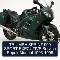 1993-1998 Triumph Sprint 900 Sport Executive Service Repair Workshop Manual PDF