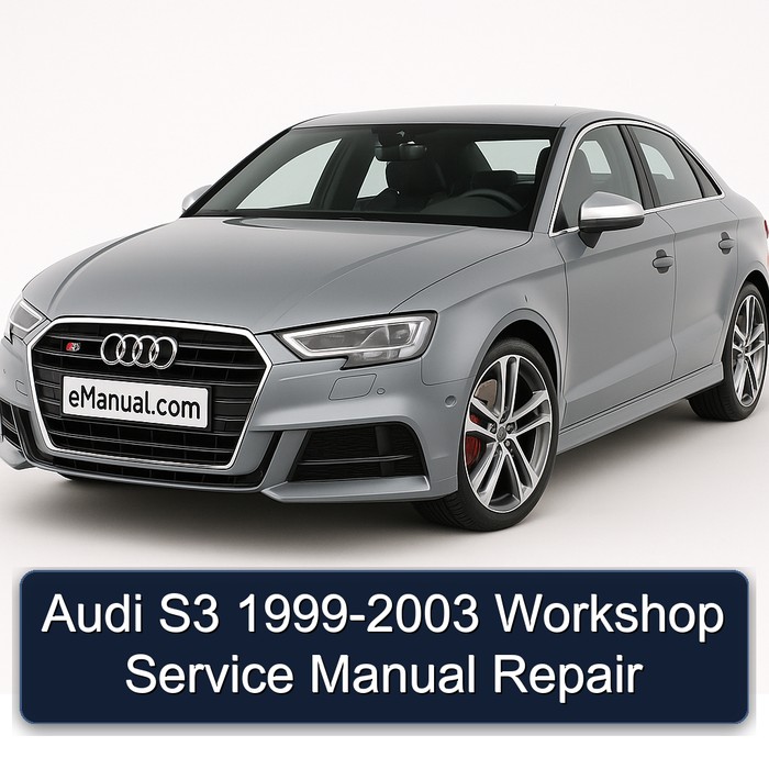 1999-2003 Audi S3 Service Repair Workshop Manual PDF
