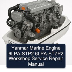 Yanmar Marine Engine 6LPA-STP2 6LPA-STZP2 Service Repair Workshop Manual PDF