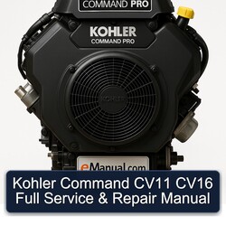 Kohler Command Pro Models CV11 CV16 Service Repair Workshop Manual PDF
