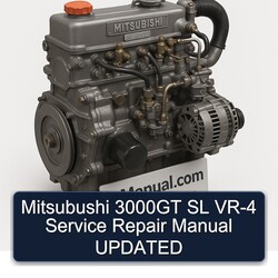 Mitsubishi SL Series Mitsubushi 3000GT VR-4 Updated Service Repair Workshop Manual PDF