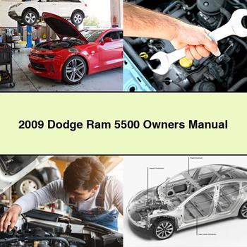2009 Dodge 300 RAM 5500 Owners Owner's Manual PDF