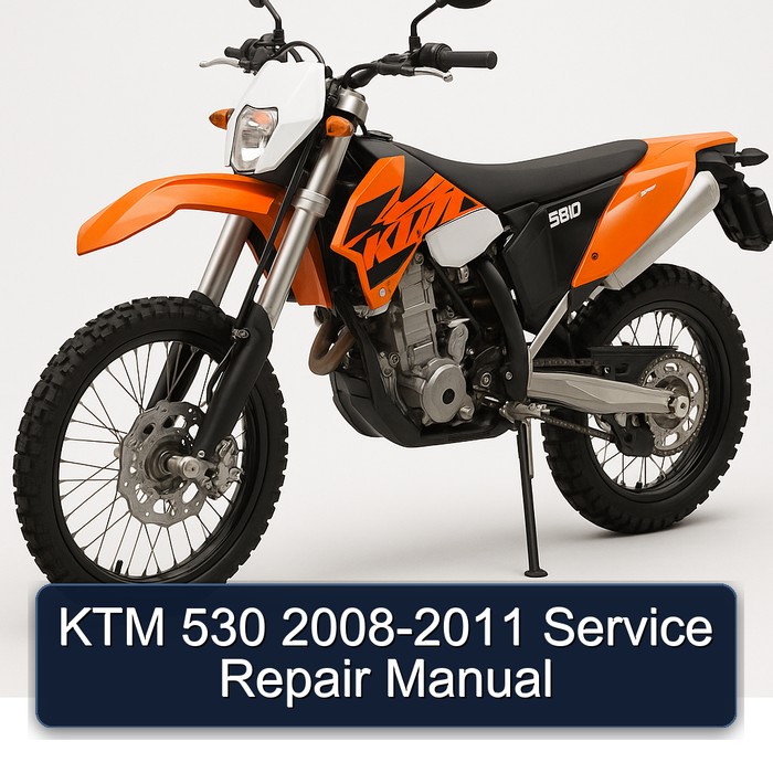 2008-2011 KTM 530 Service Repair Workshop Manual PDF