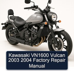2003-2004 Kawasaki Vulcan VN1600 Service Repair Workshop Manual PDF