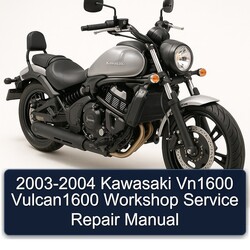 2003-2004 Kawasaki Vulcan VN1600 Vulcan1600 Service Repair Workshop Manual PDF