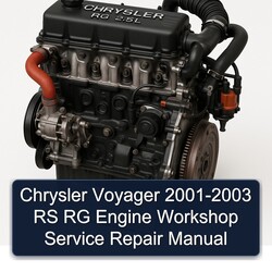 2001-2003 Chrysler Voyager - RS RG Engine Service Repair Workshop Manual PDF