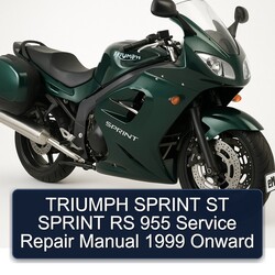 1999 Triumph Sprint ST RS 955 Onward Service Repair Workshop Manual PDF