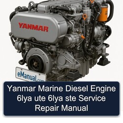Yanmar Marine Diesel Engine 6LYA Ute Ste Service Repair Workshop Manual PDF