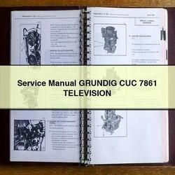 Grundig CUC 7861 Television Service Repair Workshop Manual PDF