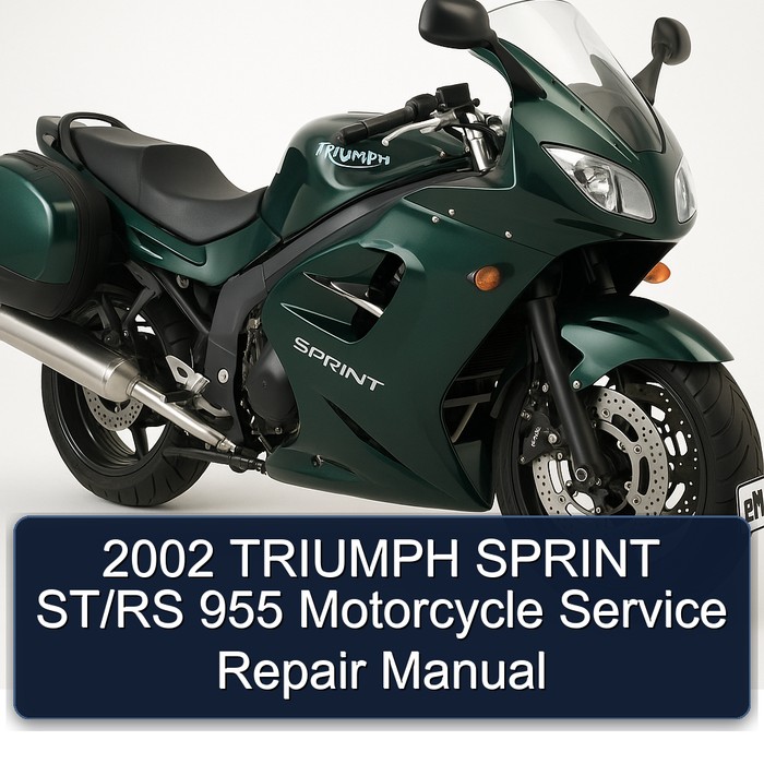 2002 Triumph Sprint St/rs 955 Motorcycle Service Repair Workshop Manual PDF