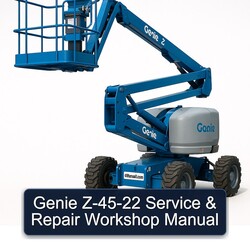 Genie Z Service Repair Workshop Manual PDF
