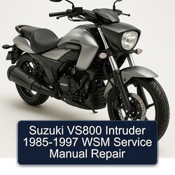 1985-1997 Suzuki Intruder VS800 - WSM Service Repair Workshop Manual PDF
