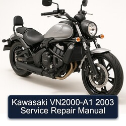 2003 Kawasaki Vulcan Vn2000-a1 Service Repair Workshop Manual PDF
