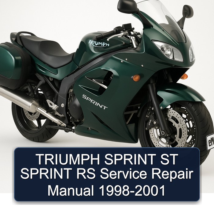 1998-2001 Triumph Sprint ST RS Service Repair Workshop Manual PDF