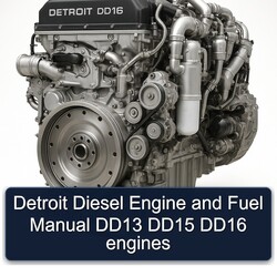 Detroit Diesel DD16 Engine Fuel DD13 DD15 Engines Service Repair Workshop Manual PDF